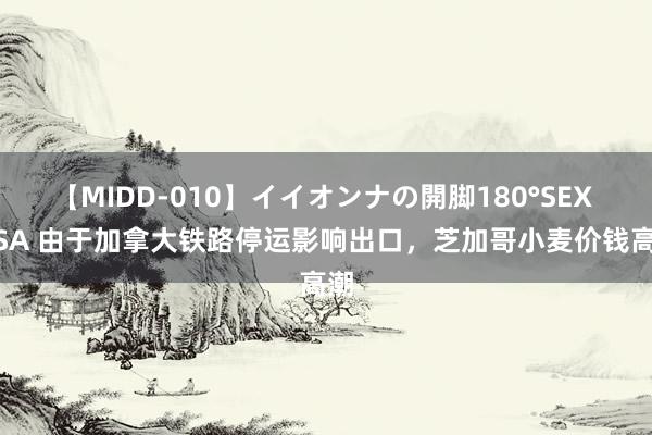 【MIDD-010】イイオンナの開脚180°SEX LISA 由于加拿大铁路停运影响出口，芝加哥小麦价钱高潮